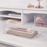 STORi SimpleSort 10-Piece Stackable Clear Drawer Organizer Set | Multi-size Trays | Makeup Vanity Storage Bins and Office Desk Drawer Dividers | Made in USA - Image 7